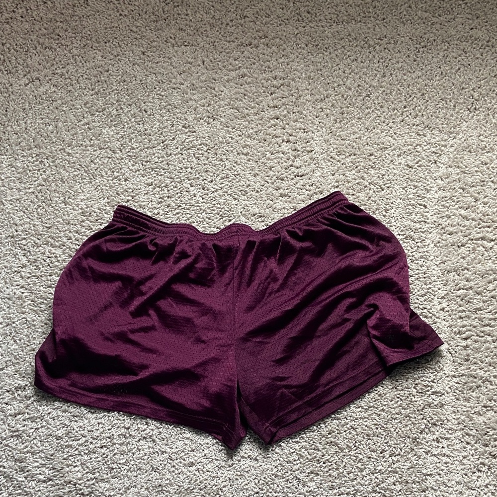 Champion Women's Maroon Athletic Shorts